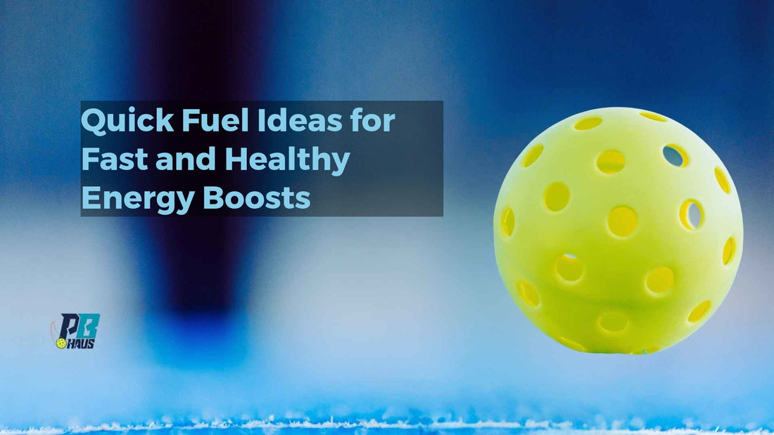 Quick Fuel Ideas for Fast and Healthy Energy Boosts