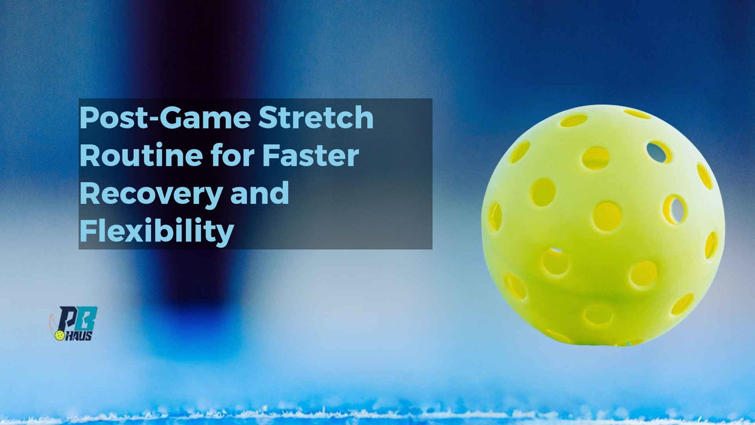 Post-Game Stretch Routine for Faster Recovery and Flexibility